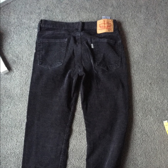 Navy Corduroy levi’s pants - Picture 2 of 2